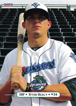 2013 Choice Vermont Lake Monsters #12 Ryon Healy Front