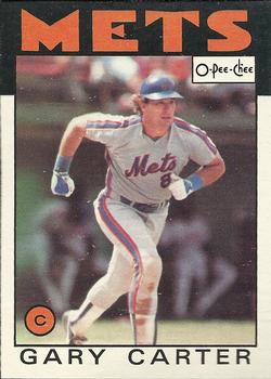 1986 O-Pee-Chee #170 Gary Carter Front