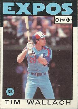 1986 O-Pee-Chee #217 Tim Wallach Front