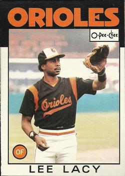 1986 O-Pee-Chee #226 Lee Lacy Front