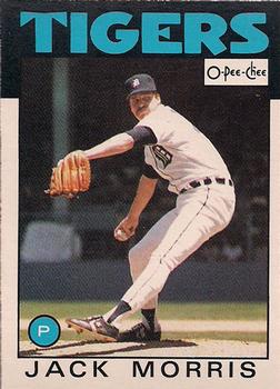 1986 O-Pee-Chee #270 Jack Morris Front