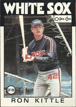 1986 O-Pee-Chee #288 Ron Kittle Front