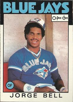 1986 O-Pee-Chee #338 Jorge Bell Front