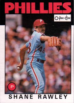 1986 O-Pee-Chee #361 Shane Rawley Front