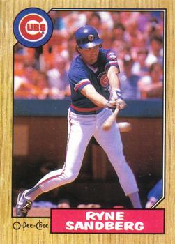 1987 O-Pee-Chee #143 Ryne Sandberg Front