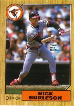 1987 O-Pee-Chee #152 Rick Burleson Front