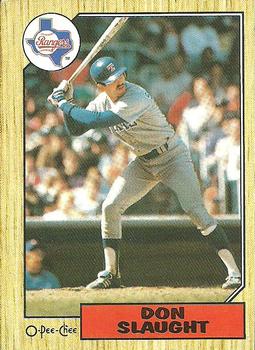 1987 O-Pee-Chee #308 Don Slaught Front