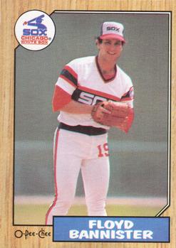 1987 O-Pee-Chee #356 Floyd Bannister Front