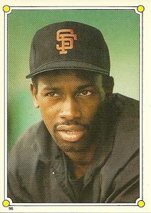 1987 Topps Stickers #95 Chili Davis Front