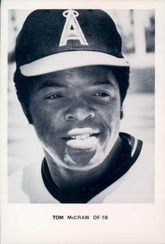 1973 California Angels Photocards #NNO Tom McCraw Front