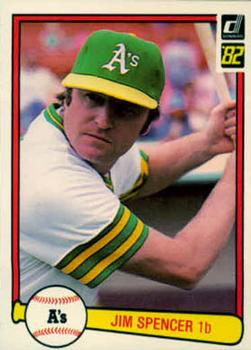 1982 Donruss #265 Jim Spencer Front