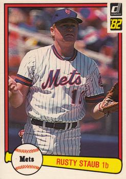 1982 Donruss #56 Rusty Staub Front