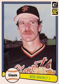 1982 Donruss #574 Bob Brenly Front