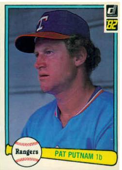 1982 Donruss #520 Pat Putnam Front