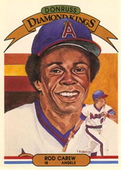 1982 Donruss #8 Rod Carew Front