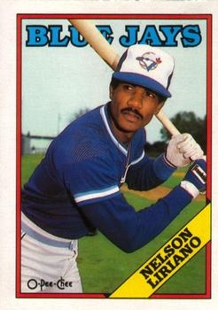 1988 O-Pee-Chee #205 Nelson Liriano Front