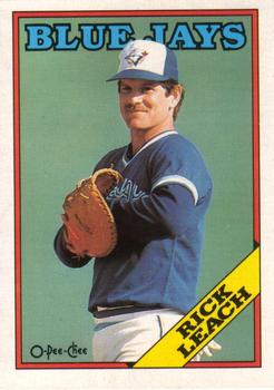 1988 O-Pee-Chee #323 Rick Leach Front