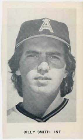 1975 California Angels Photocards #NNO Billy Smith Front