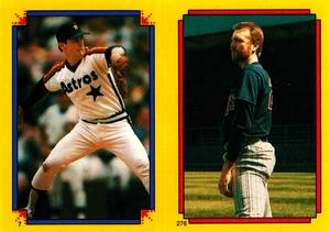 1988 O-Pee-Chee Stickers #7 / 276 Nolan Ryan / Bert Blyleven Front