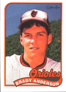 1989 O-Pee-Chee #161 Brady Anderson Front