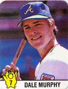 1987 Hostess Superstar Series '87 Stickers #7 Dale Murphy Front