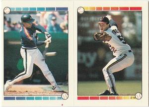 1989 Topps Stickers #19 / 214 Billy Hatcher / John Farrell Front