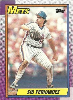 1990 O-Pee-Chee #480 Sid Fernandez Front