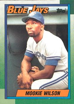 1990 O-Pee-Chee #182 Mookie Wilson Front