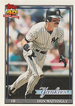 1991 O-Pee-Chee #100 Don Mattingly Front