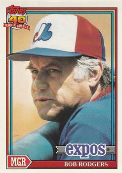 1991 O-Pee-Chee #321 Bob Rodgers Front