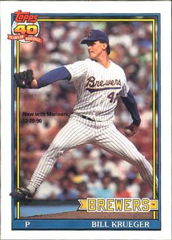 1991 O-Pee-Chee #417 Bill Krueger Front