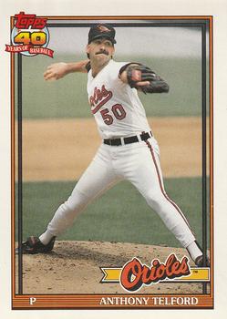 1991 O-Pee-Chee #653 Anthony Telford Front