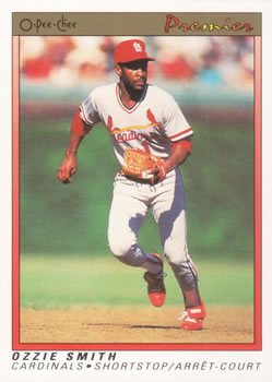 1991 O-Pee-Chee Premier #112 Ozzie Smith Front