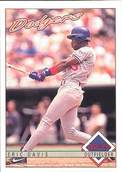 1993 O-Pee-Chee #87 Eric Davis Front