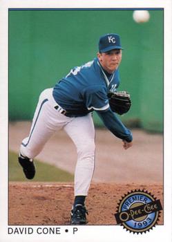 1993 O-Pee-Chee Premier #92 David Cone Front