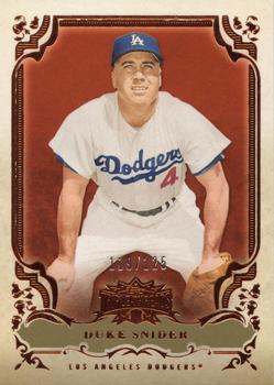 2013 Topps Triple Threads - Amber #92 Duke Snider Front