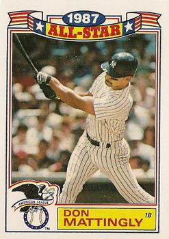 1988 Topps - Glossy All-Stars #2 Don Mattingly Front