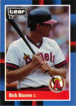 1988 Leaf #151 Bob Boone Front