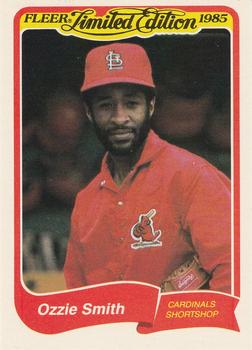 1985 Fleer Limited Edition #35 Ozzie Smith Front