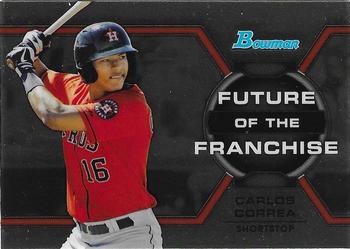 2013 Bowman Draft Picks & Prospects - Future of the Franchise #FF-CC Carlos Correa Front