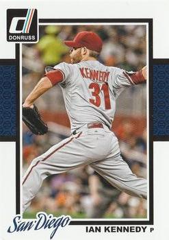 2014 Donruss #123 Ian Kennedy Front