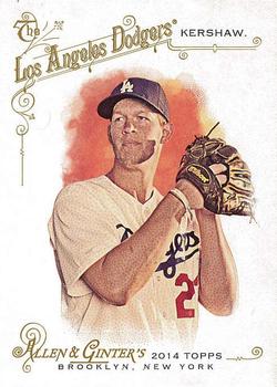 2014 Topps Allen & Ginter #189 Clayton Kershaw Front