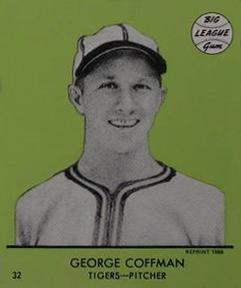 1941 Goudey (R324) #32 George Coffman Front