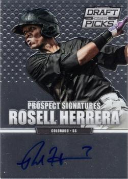 2013 Panini Prizm Perennial Draft Picks - Prospect Signatures #63 Rosell Herrera Front