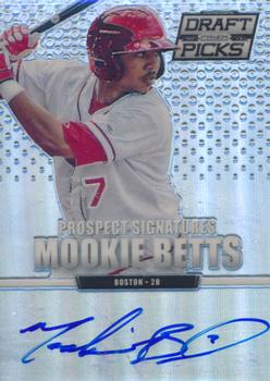 2013 Panini Prizm Perennial Draft Picks - Prospect Signatures Prizms #97 Mookie Betts Front