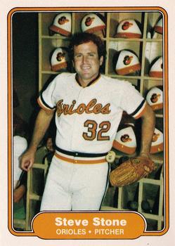 1982 Fleer #182 Steve Stone Front