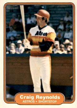 1982 Fleer #225 Craig Reynolds Front