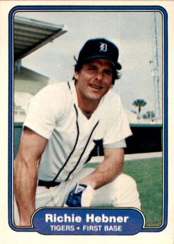 1982 Fleer #268 Richie Hebner Front