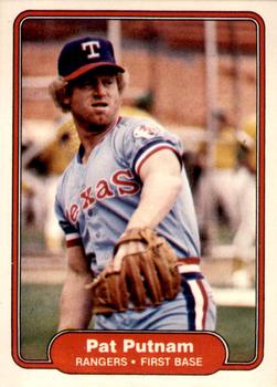 1982 Fleer #327 Pat Putnam Front