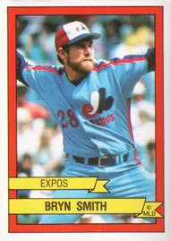 1989 Panini Stickers #116 Bryn Smith Front